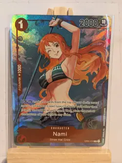 Nami OP01-016 Alt Rare One Piece Card Game English - Image 1