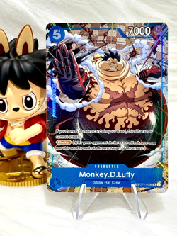 Monkey.D.Luffy OP11-058 TR Treasure Rare One Piece Card Game (OP13) - Image 1
