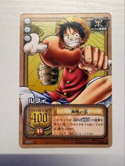 One Piece Card Old Back Carddass Tournament Limited Luffy Promo BN-11【U.S./DDP】 - Image 1