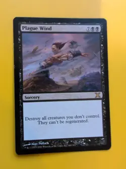 Plague Wind. Tenth Editon rare Sorcery MTG Card. - Image 2