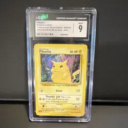 Pokemon Pikachu CGC Mint 9 Trading Card Game Classic 008/034 Holo 2023 - Image 1