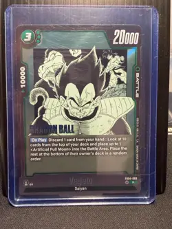 Dragon Ball Super Card Game Manga Booster FB04-069 Vegeta - Image 1