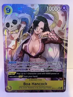 Boa Hancock OP14-112 Alternate Art Azure Sea's Seven One Piece Card English - Image 1