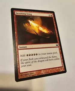Seething Song Duel Decks: Knights vs. Dragons MTG Magic The Gathering NM - Image 1