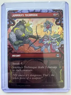 Jennika's Technique FOIL #0236 Showcase Teenage Mutant Ninja Turtles MTG NM ENG - Image 1