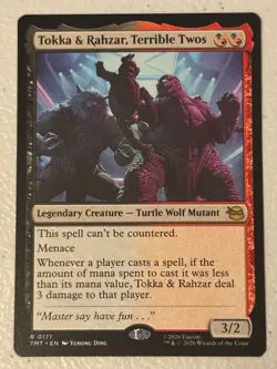 TOKKA & RAHZAR, TERRIBLE TWOS 171 TMNT MAGIC: THE GATHERING - Image 1