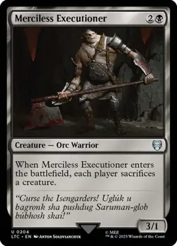 MTG - Merciless Executioner - Lord of the Rings - Magic the Gathering - Image 1
