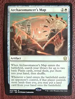 Archaeomancer's Map - MtG Commander 2021 - R012 NM 2021 - Image 2
