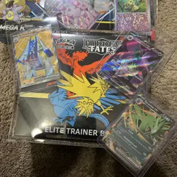 Used Pokemon Lot XSE- As Seen Cards And Box(s) Some Dents And Tears - Image 2