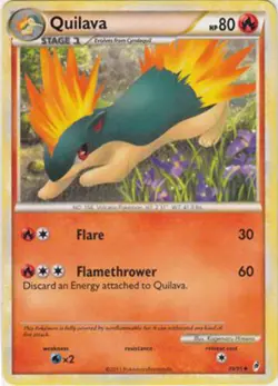Pokemon - Quilava - 49/95 - Uncommon - Call of Legends - NM - Image 1