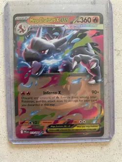 Pokemon TCG Mega Charizard Ex 013/094 Double Rare Phantasmal Flames Pack Fresh ! - Image 1