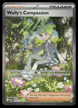 2# Pokemon Cards Wally's Compassion 186/132 Mega Evolution - Image 1