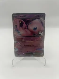 151/165 Mew ex Prize Pack Series 5 Stamped Pokemon TCG 151 Holo - Image 1