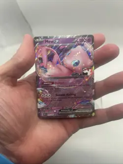 151/165 Mew ex Prize Pack Series 5 Stamped Pokemon TCG 151 Holo - Image 3