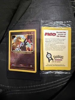 Entei Black Star Promo 34 Movie Promo Pokemon Card Sealed Reverse Holofoil NEW - Image 1