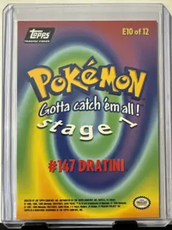 Pokemon Cards TOPPS Card DRATINI #147 Rare TCG - Image 2