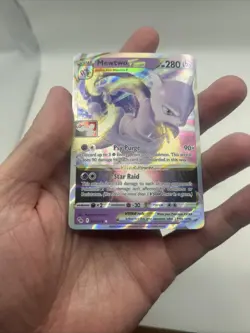 031/078 Mewtwo VSTAR Prize Pack Series Stamped Play Pokemon TCG GO - Image 5