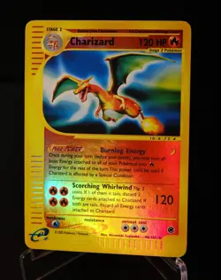 Charizard 40/165 Expedition 2002 Reverse Holo Rare E-Series Pokemon Card TCG - Image 2