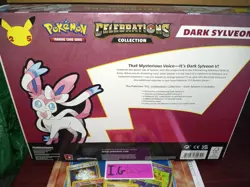Pokemon 2021 Celebrations Dark Slyveon V Collection Box Sealed - Image 2
