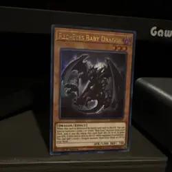 Yu-Gi-Oh! Red-Eyes Baby Dragon LEDU-EN001 1st Edition Effect HOLO - Image 1