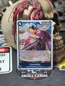 ☠☠ ONE PIECE Cavendish (045) OP10-045 Royal Blood Foil - Image 1
