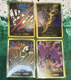 One Piece PRB-01 Gold Don Final Boss Set of 4 English - Image 1