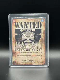 Gol.D.Roger - OP09-118 (SP) (Wanted Poster) - Carrying On His Will (OP13) - Image 1