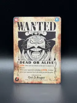 Gol.D.Roger - OP09-118 (SP) (Wanted Poster) - Carrying On His Will (OP13) - Image 3
