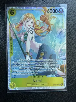 One Piece EB-03 Nami EB03-053 - SR English Heroines Edition - Image 1