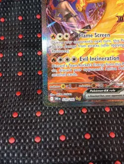Pokemon TCG Team Rockets Moltres EX Destined Rivals Card 229/182 SIR Stamped - Image 4