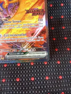 Pokemon TCG Team Rockets Moltres EX Destined Rivals Card 229/182 SIR Stamped - Image 5