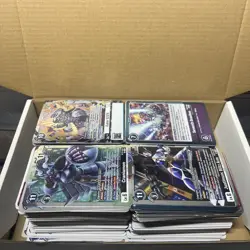 400 Digimon TCG Card Game Bulk Lot Common Uncommon Rares - Image 1