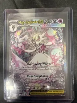 Pokemon Mega Gardevoir EX Holo Card 178/132 Me01: Mega Evolution - Image 1