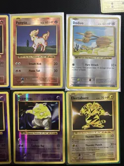 Pokemon (9) XY Evolutions Card Lot Reverse Holos Never Played Sleeved NM - Image 2