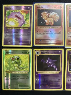 Pokemon (9) XY Evolutions Card Lot Reverse Holos Never Played Sleeved NM - Image 4