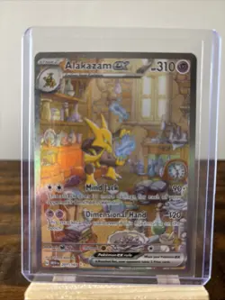 Pokemon TCG Alakazam EX 151 Holo Card Scarlet & Violet 201/165 - Image 2