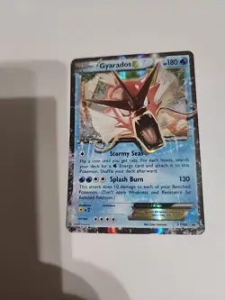 Pokemon Gyarados EX TCG Holo Rare Black Star Promo Card XY106 - Image 1