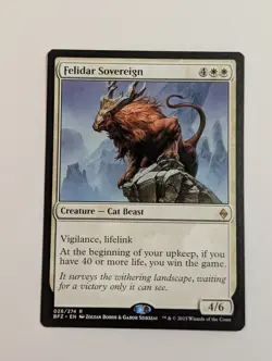 MTG Card - 1x Felidar Sovereign - Battle for Zendikar - LP - Magic The Gathering - Image 2