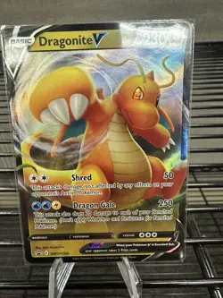 Dragonite V SWSH154 SWSH: Sword & Shield Promo Cards Holo - Image 1