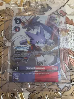 Digimon Card Game Gumdramon Ultimate Cup 25-26 Season 2 BT21-063 U - Image 1