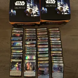 Star Wars Unlimited Jump To Lightspeed 1050 Card Lot - Image 2