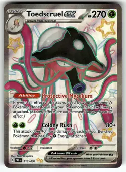 Toedscruel ex - 213/091 SV: Paldean Fates NM Pokemon Card TCG - Image 1
