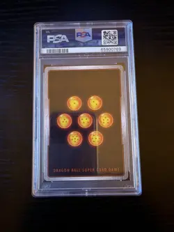 PSA 10 Vegeta's Final Flash IAR 2020 Dragon Ball Super Card Game - Image 2