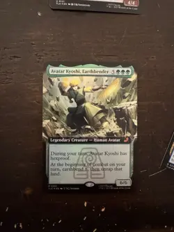 Avatar Kyoshi, Earthbender (Extended Art) Foil - Avatar: The Last Airbender MTG - Image 1