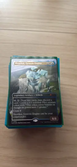mtg Shorikai artifact draw vehicle deck - Image 1
