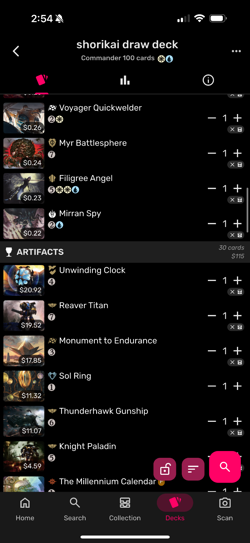 mtg Shorikai artifact draw vehicle deck - Image 4
