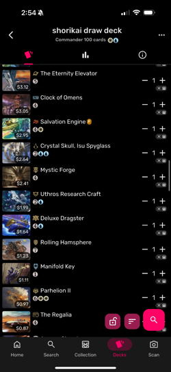 mtg Shorikai artifact draw vehicle deck - Image 5