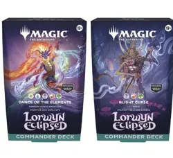 Magic the Gathering Lorwyn Eclipsed Commander Deck Set (2 decks) Sealed - Image 1