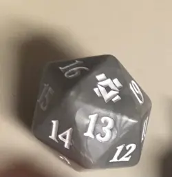 ZENDIKAR RISING Oversized Spindown Life Counter D20 Dice Die Mtg Magic - Image 1