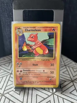 Pokemon TCG Charmeleon Base Set, Unlimited Uncommon Card 24/102 - Image 1